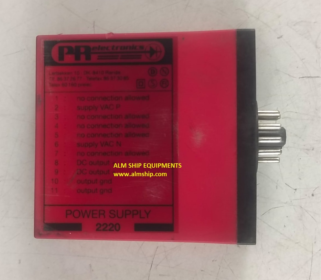 Pr Electronics 2220 B1 / 2220 Power Supply