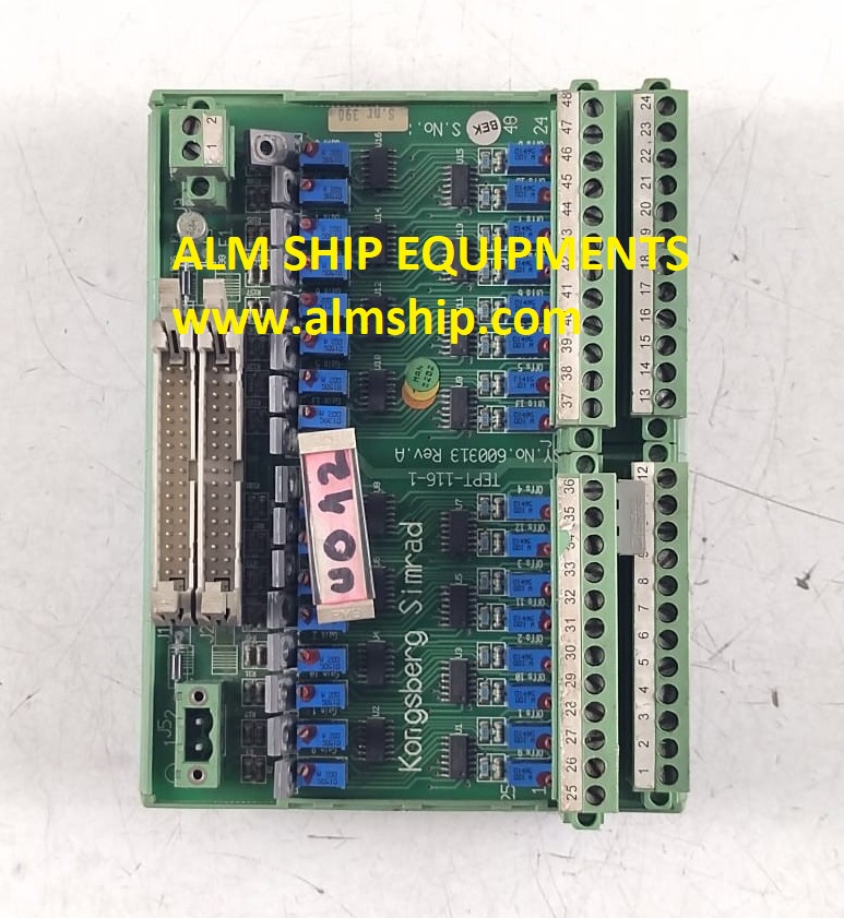 Kongsberg Simrad 600313 Rev.A TEPT-116-1 Pcb Card