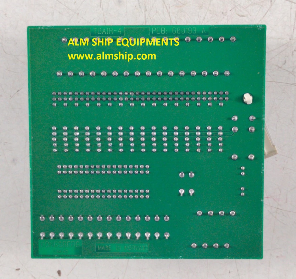 Kongsberg Simrad TBAIR-4 Assy No 600191 A Pcb