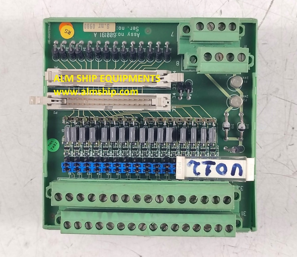 Kongsberg Simrad TBAIR-4 Assy No 600191 A Pcb 600193 A EP402.02450-387