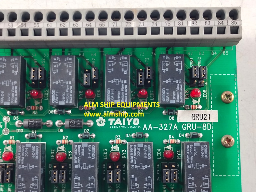 Taiyo AA-327A GRU-8D Pcb Card