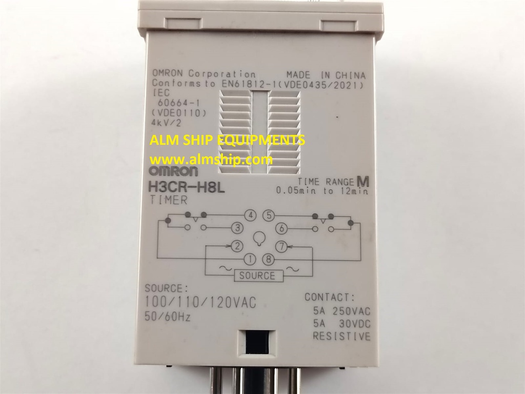 Omron H3CR-A8 Timer 100/110/120 VAC