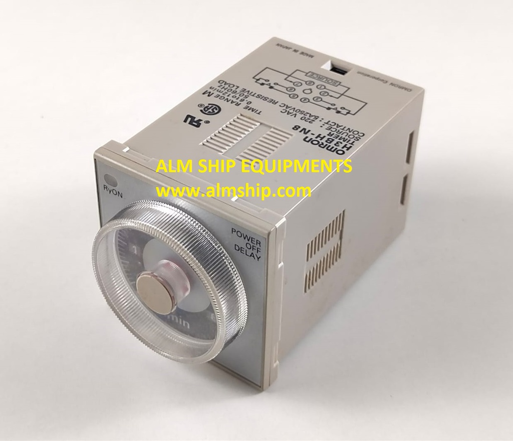 Omron H3BH-N8 Timer 24 VAC 50/60 HZ