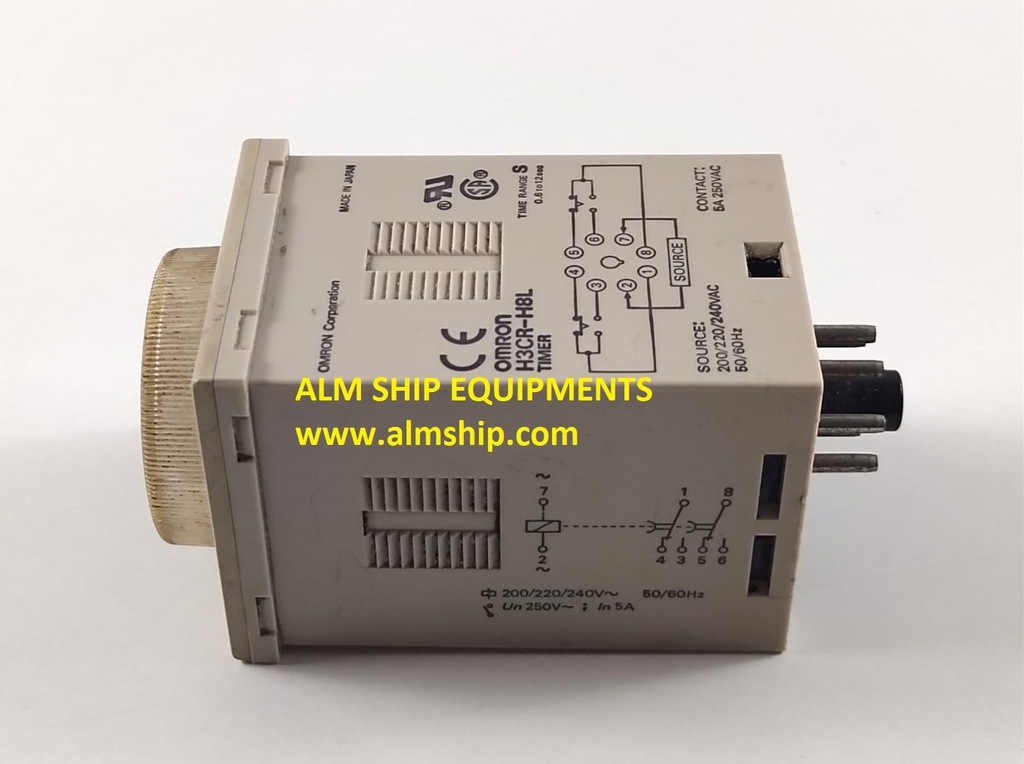 Omron H3CR-H8L Timer 200/220/240 VAC