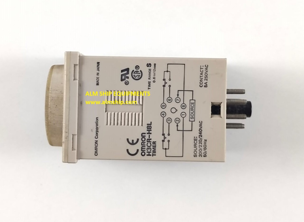 Omron H3CR-H8L Timer 200/220/240 VAC