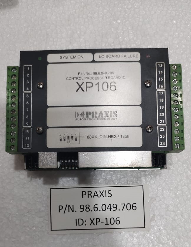 PRAXIS CARD 98.6.049.706 ID: XP-106