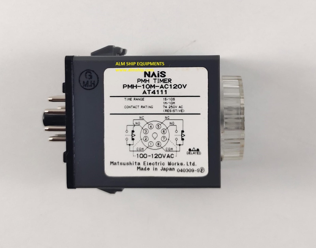 Nais PMH-10M-AC120V AT4111 PMH Timer