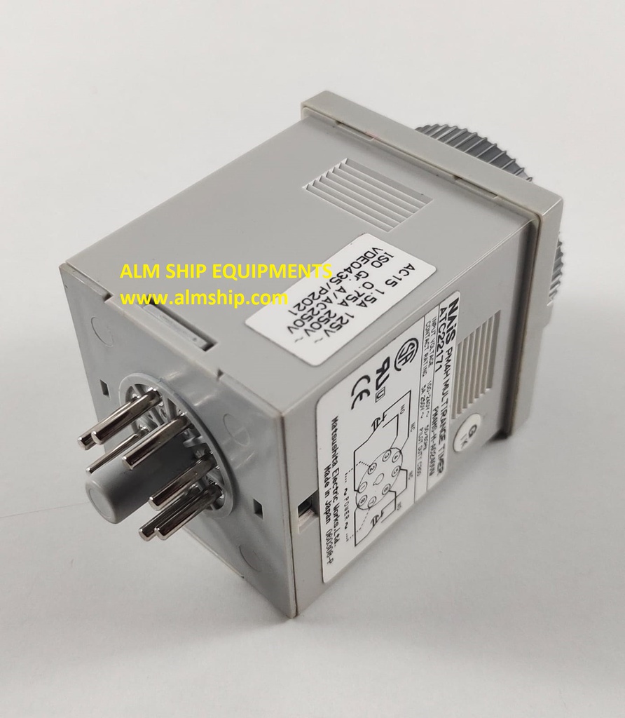 Nais / Matsushita PM4HS-H-AC120VW Multirange Analog Timer