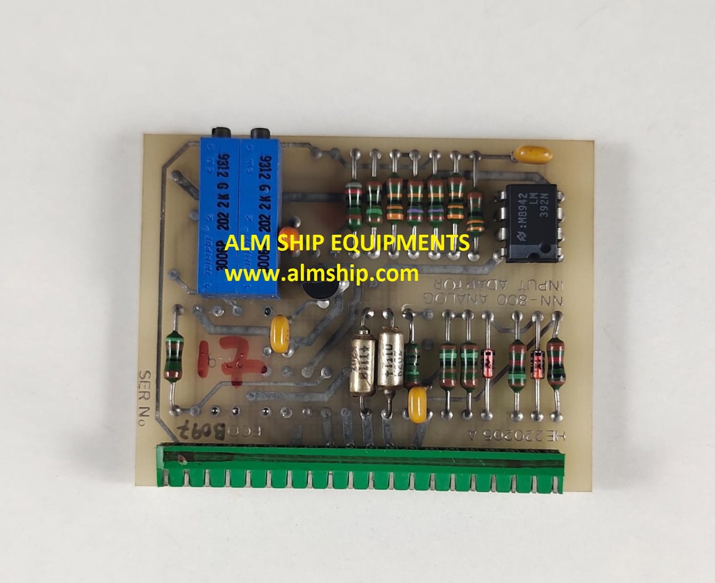 Norcontrol NN-800 Analog Input Adaptor HE 220205 A