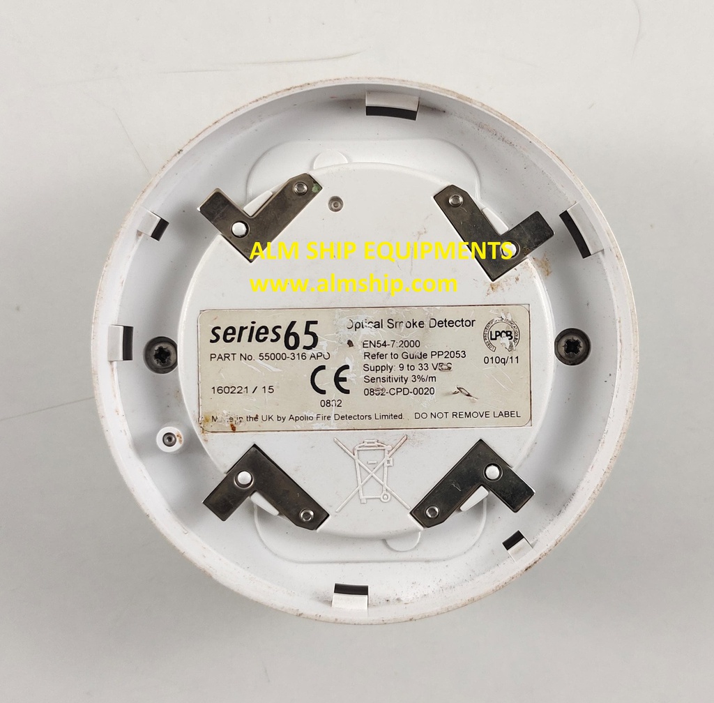 Apollo Series 65 95 55000-316 APO Optical Smoke Detector