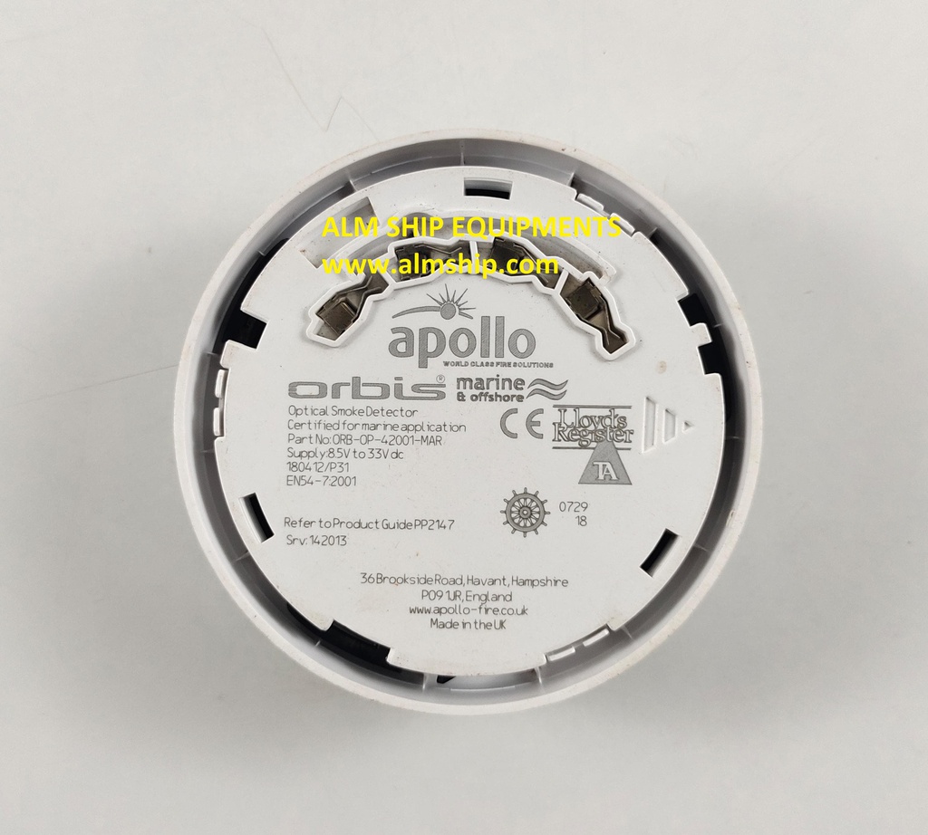 Apollo Marine ORB-OP-42001-MAR Orbis Optical Smoke Detector