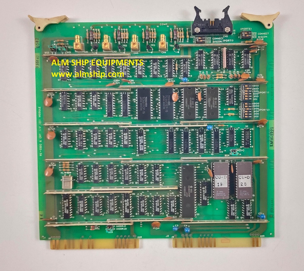 Terasaki EMW-1221 K/831/8-001A RS-232C &amp; Crt I/F (D) Module