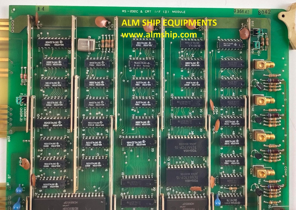 Terasaki EMW-1221 K/831/8-001A RS-232C &amp; Crt I/F (D) Module