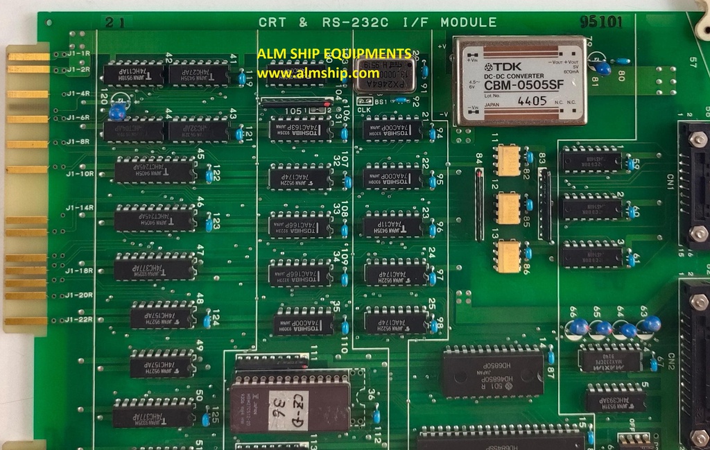 Terasaki EMW-1201A K/93Z/1-001B CRT &amp; RS-232C I/F Module