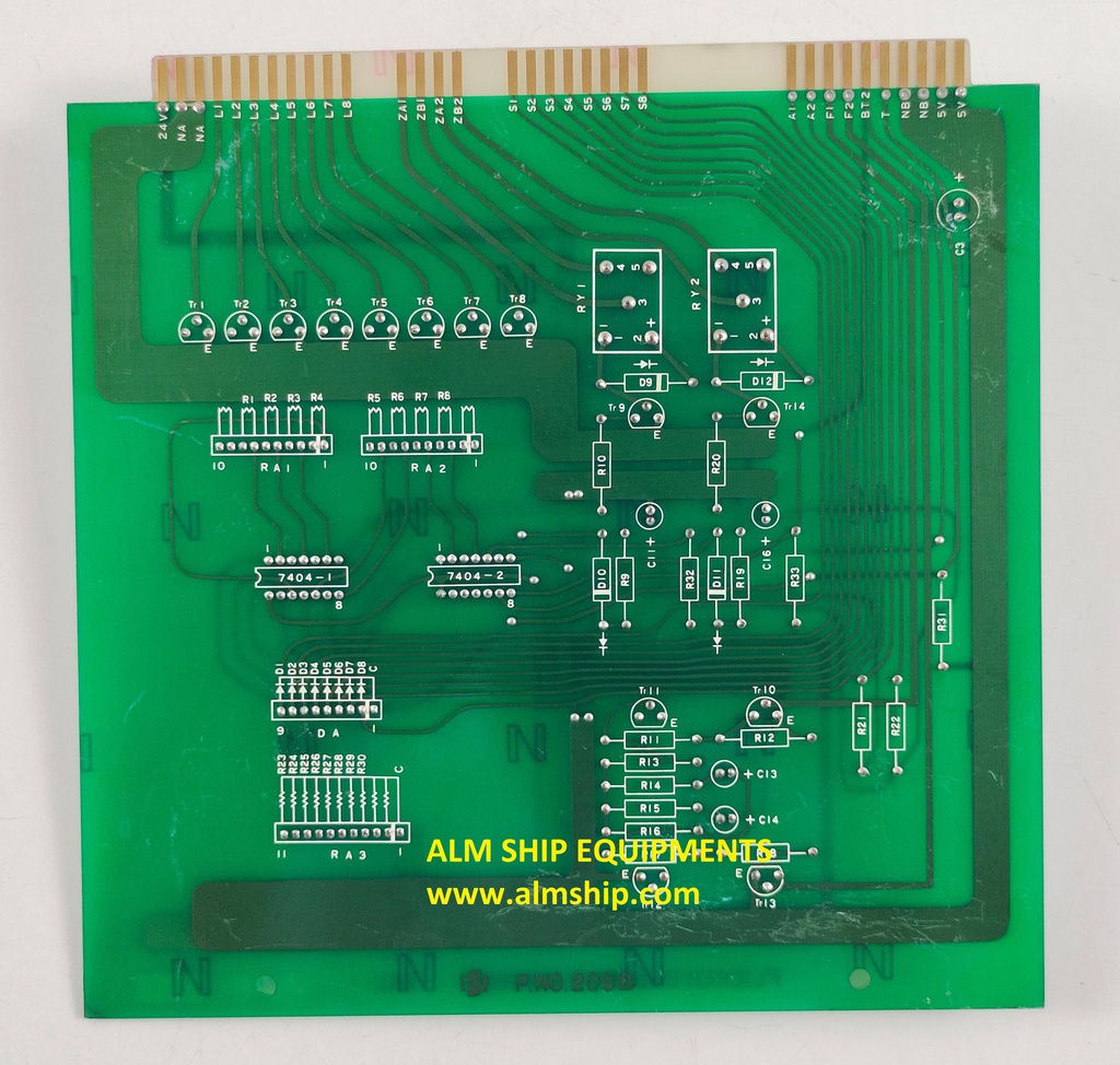 P.NO.209B Flicker Buzzer &amp; Running Ind Pcb Card