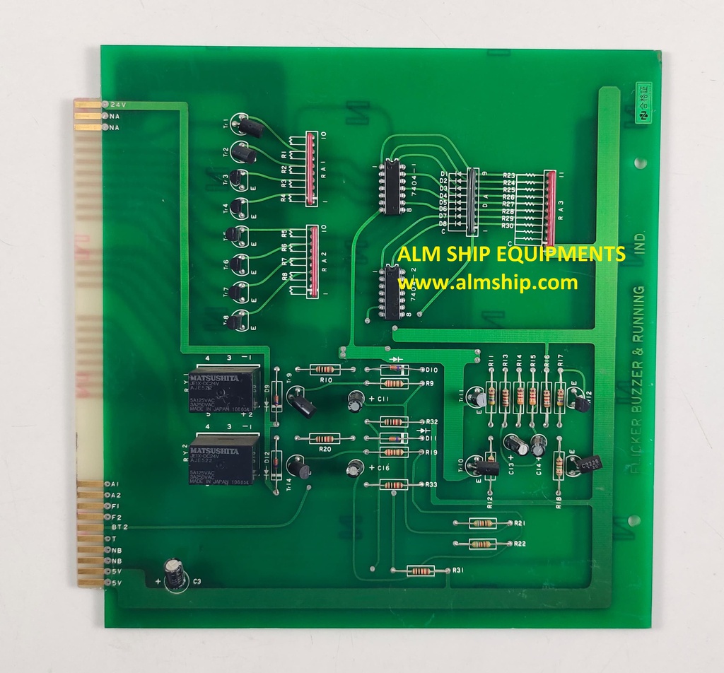 P.NO.209B Flicker Buzzer &amp; Running Ind Pcb Card