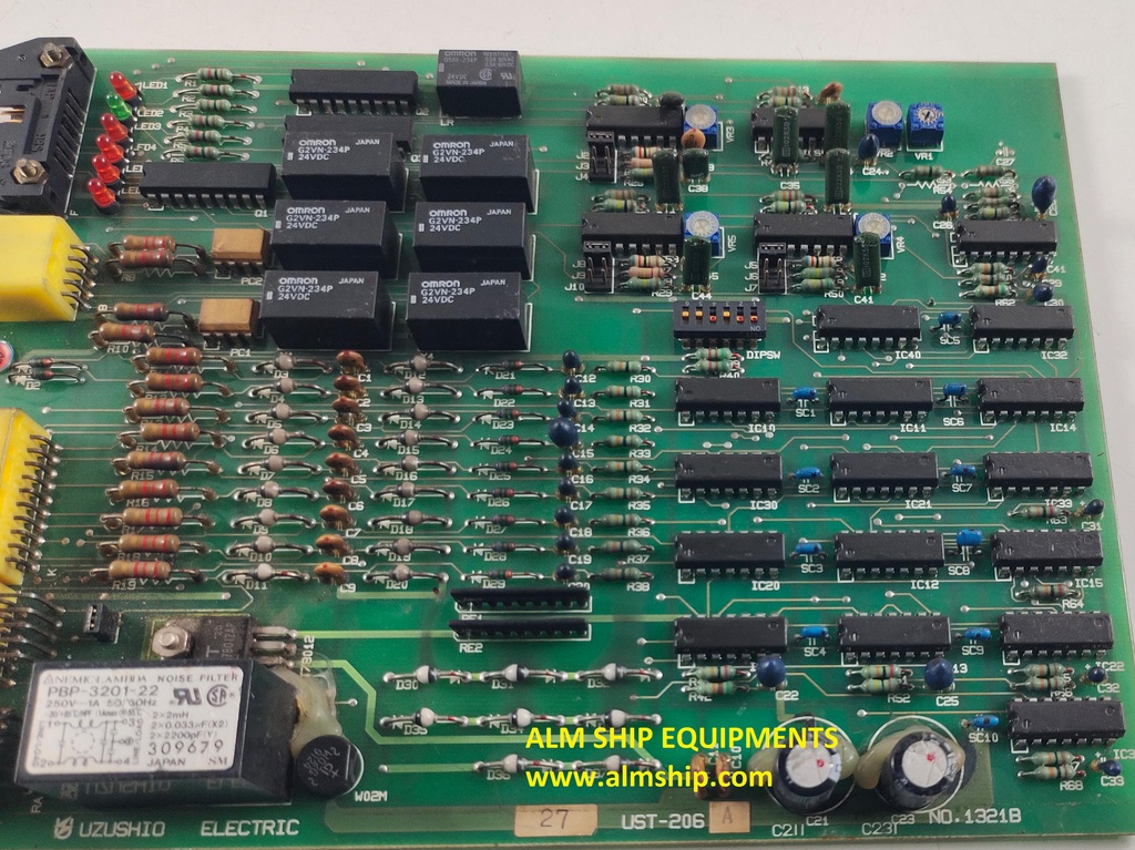 Uzushio Electric UST-206A Pcb Card 1321B