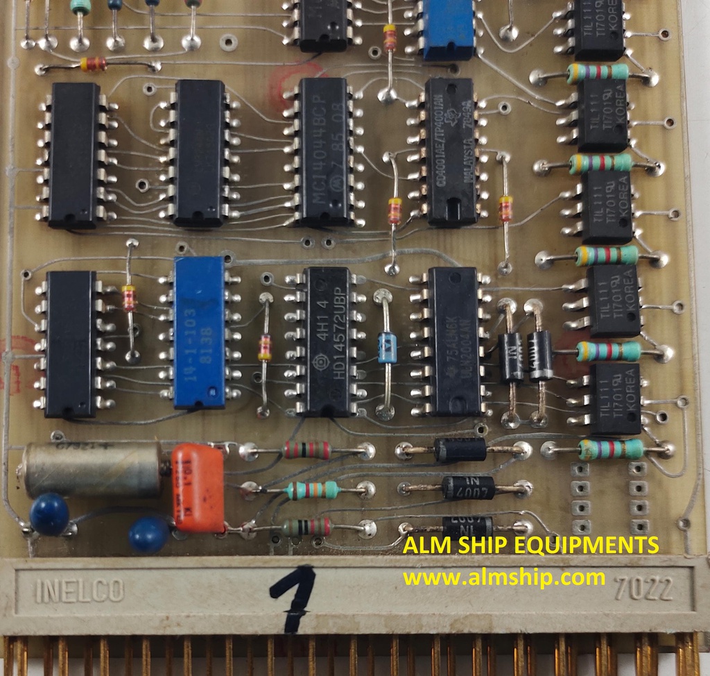 Inelco 7022 SF 11790D FKS Pcb Card