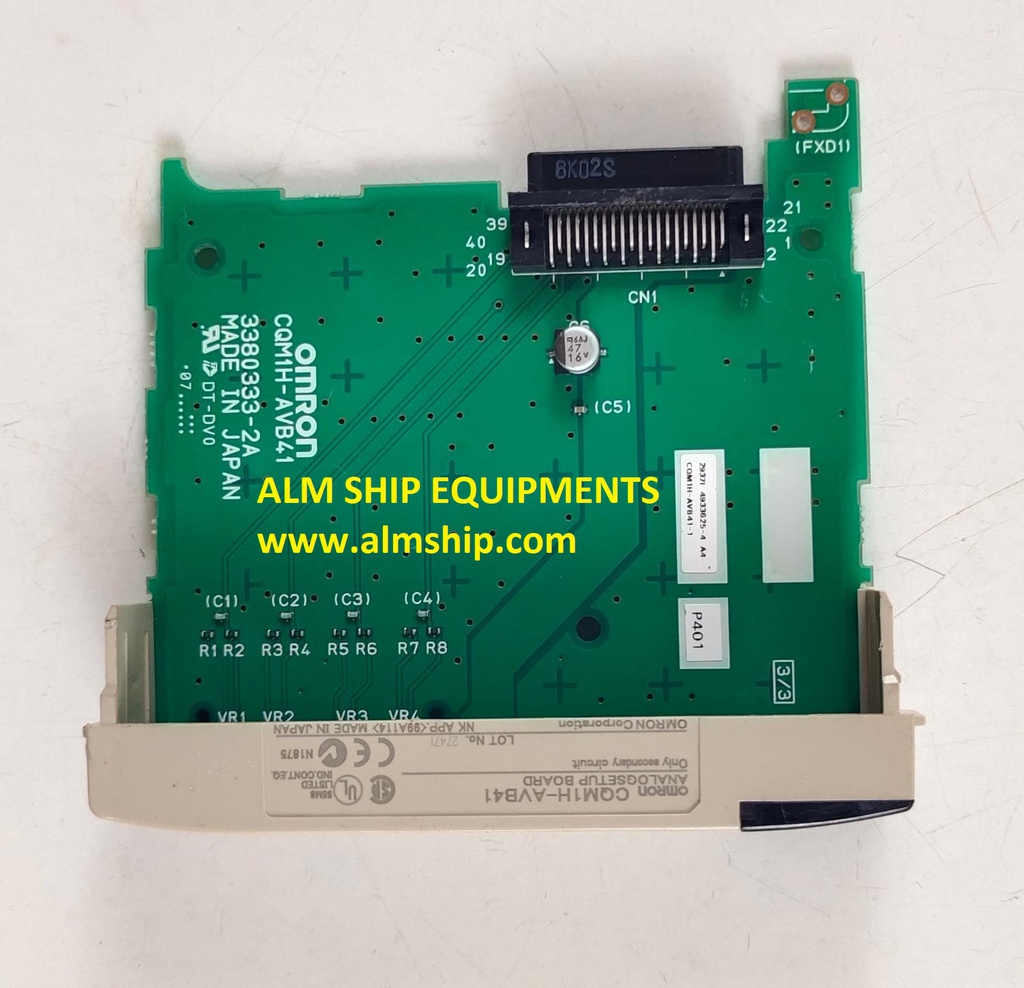 Omron CQM1H-AVB41 Analog Setup Board