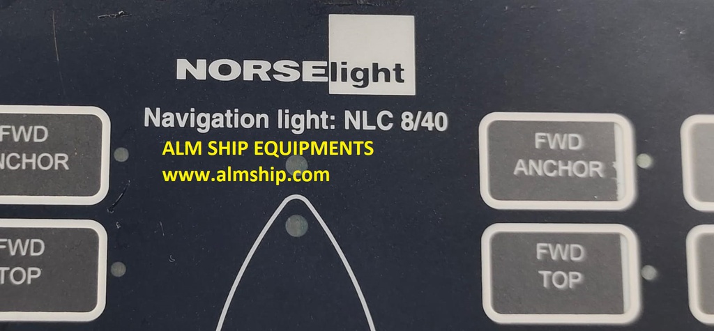 Norselight NLC 8/40 Navigation Light Panel