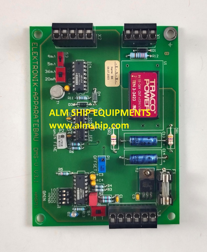 ELEKTRONIK-APPARATEBAU DMS-V PCB CARD