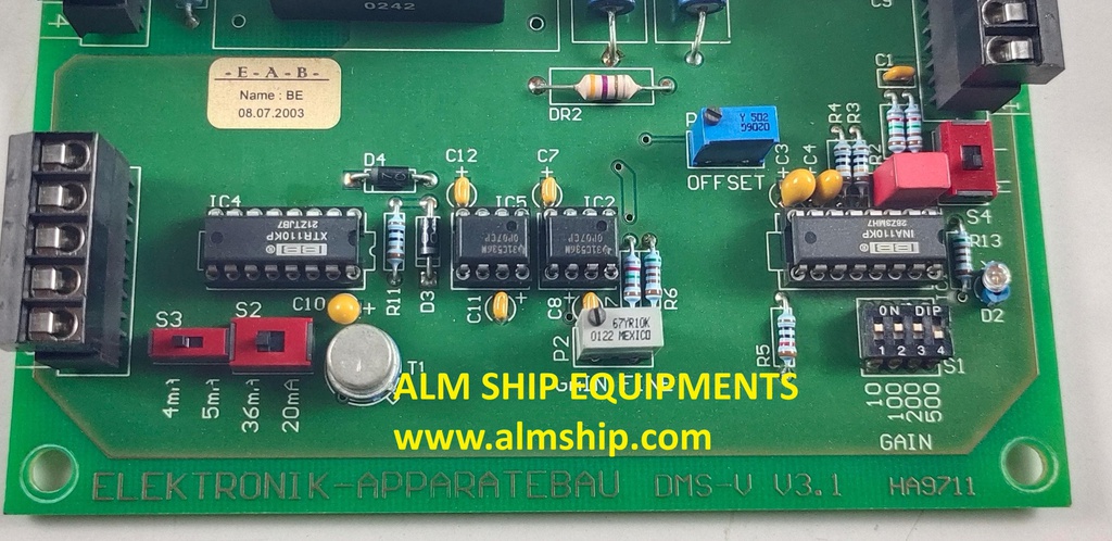 ELEKTRONIK-APPARATEBAU DMS-V PCB CARD