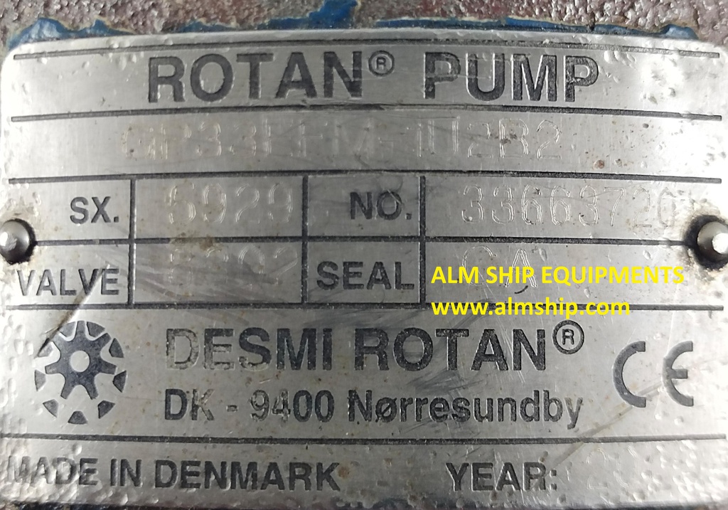 DESMI ROTAN PUMP-GP33EFM/1U2B2 (WITH-MOTOR)