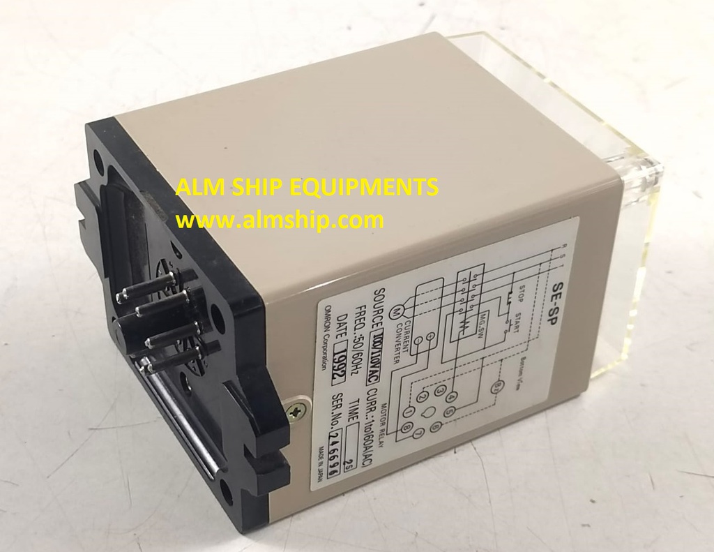 OMRON SE-SP1 MOTOR RELAY 100/110VAC