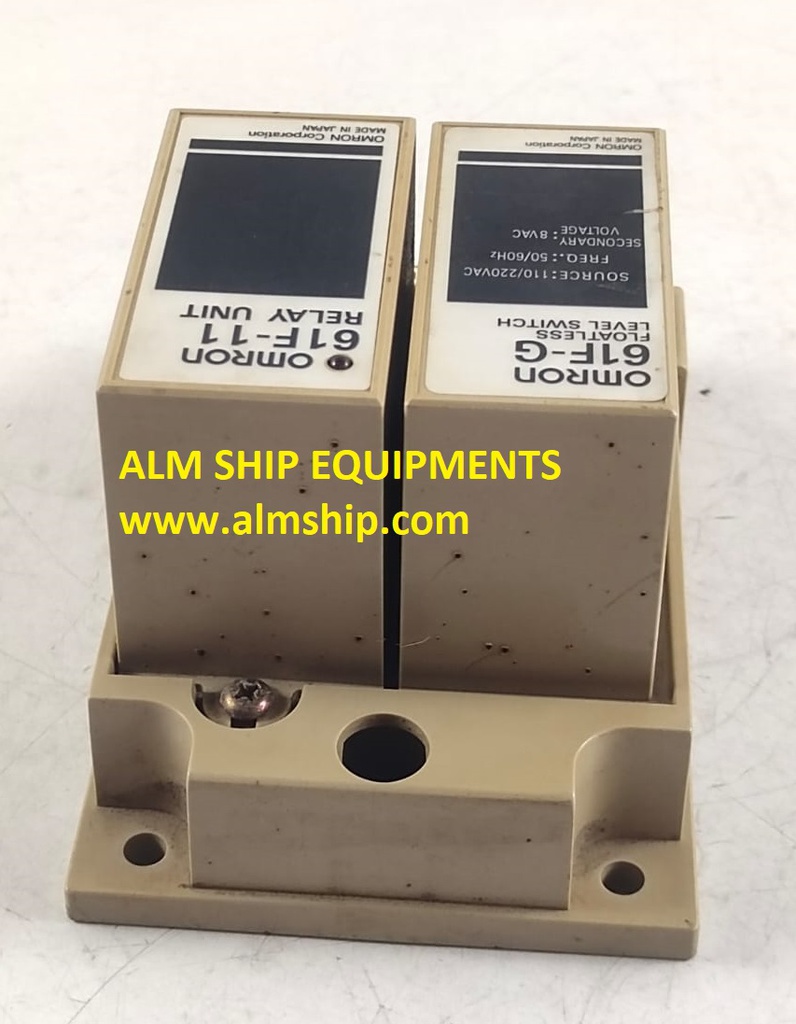 RELAY OMRON 61F-G FLOATLESS LEVEL SWITCH AND 61F-11 UNIT