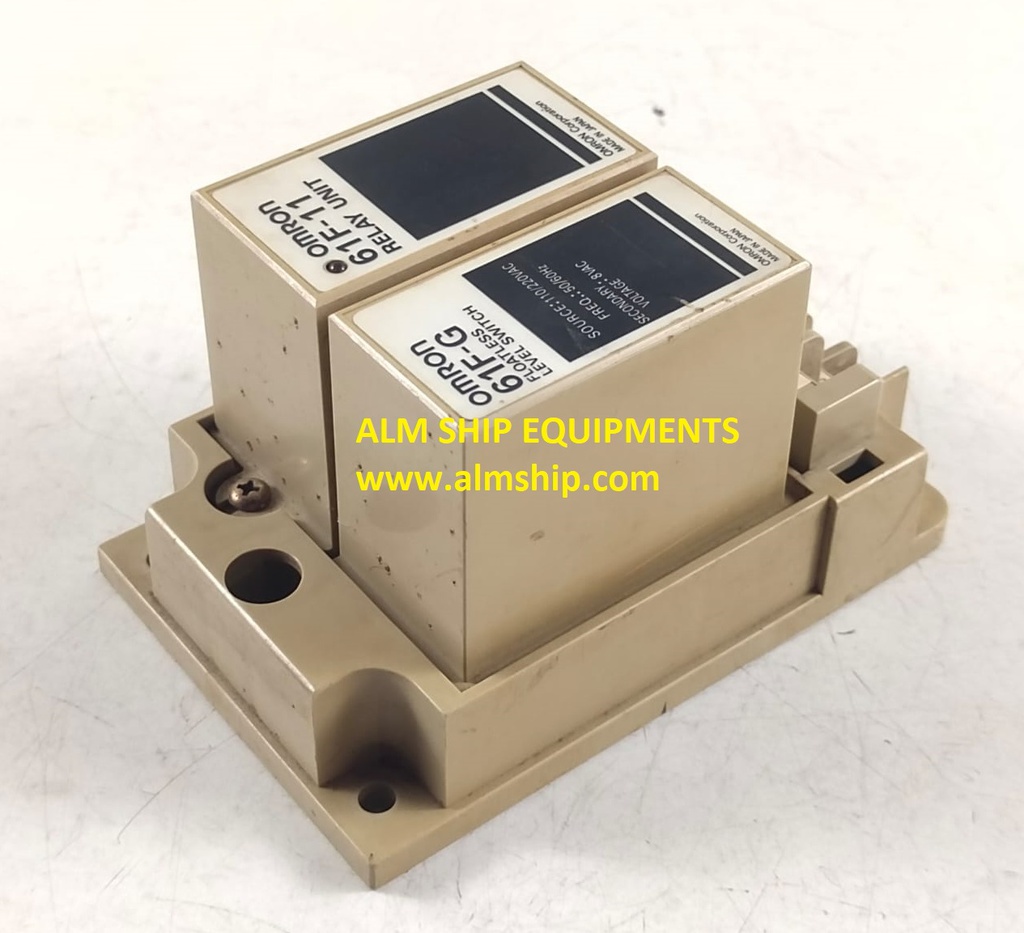 RELAY OMRON 61F-G FLOATLESS LEVEL SWITCH AND 61F-11 UNIT