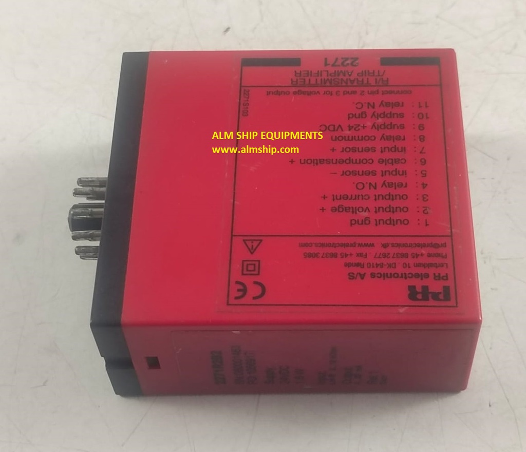 PR ELECTRONICS R/I TRANSMITTER / TRIP AMPLIFIER 2271