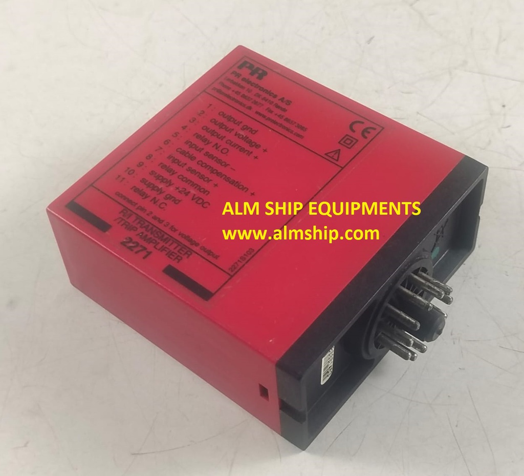 PR ELECTRONICS R/I TRANSMITTER / TRIP AMPLIFIER 2271