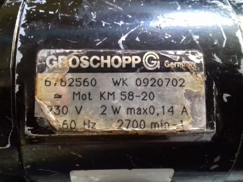 Getriebemotor 230V Groschopp