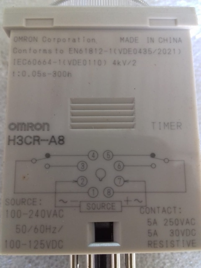 H3CR-A8 TIMER OMRON