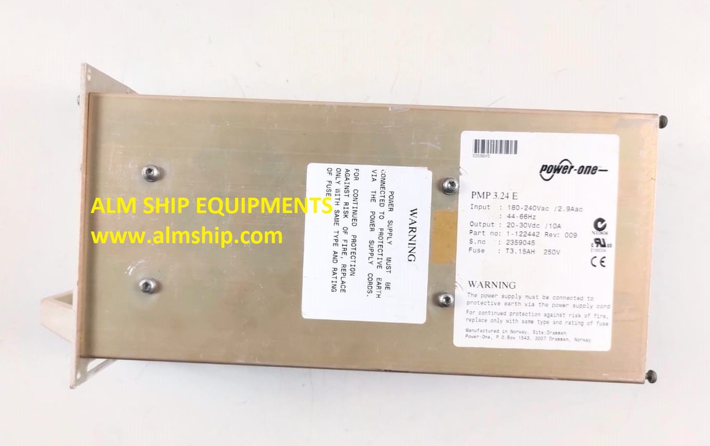 POWER ONE POWER SUPPLY PMP 3.24 E