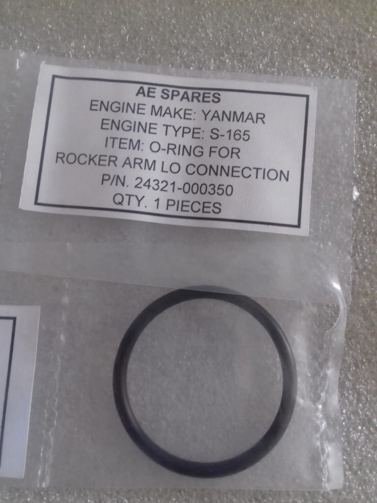 YANMAR O-RING FOR ROCKER ARM LO CONNECTION S165