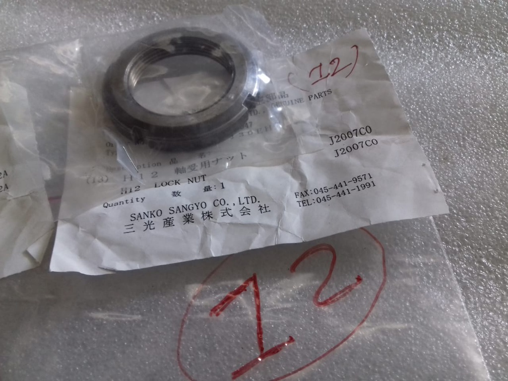 MITSUBISHI LOCK NUT SJ30T