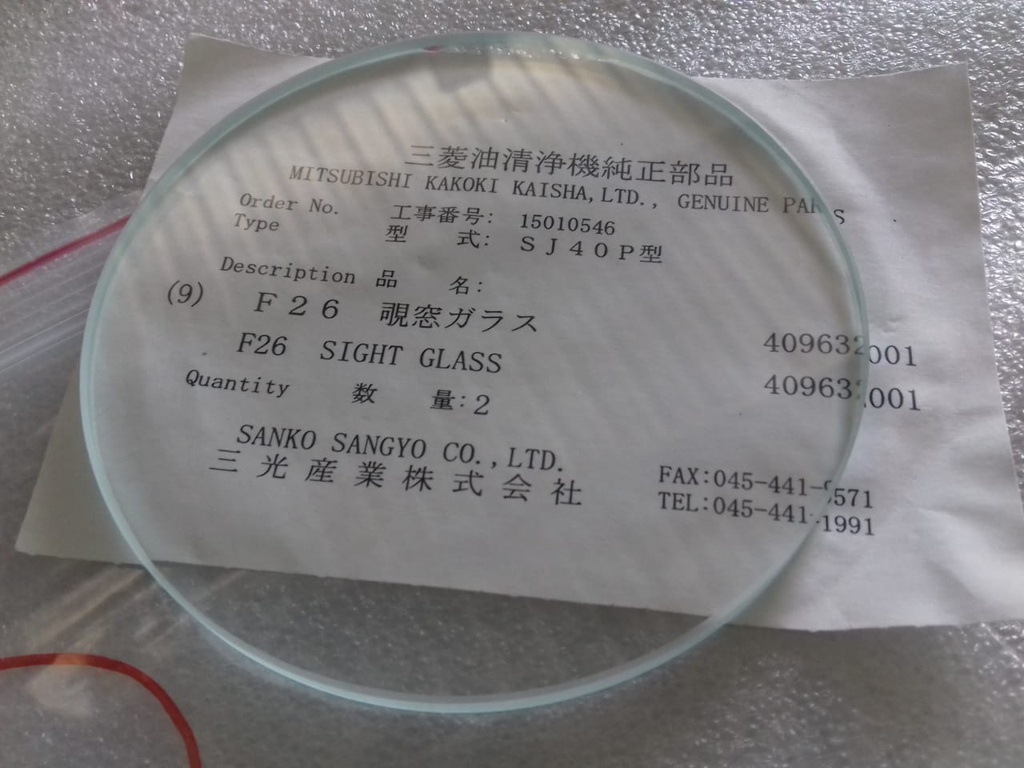 MITSUBISHI SIGHT GLASS SJ40T/SJ40P