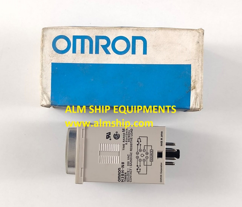 Omron H3BH-N8 Timer 220 VAC