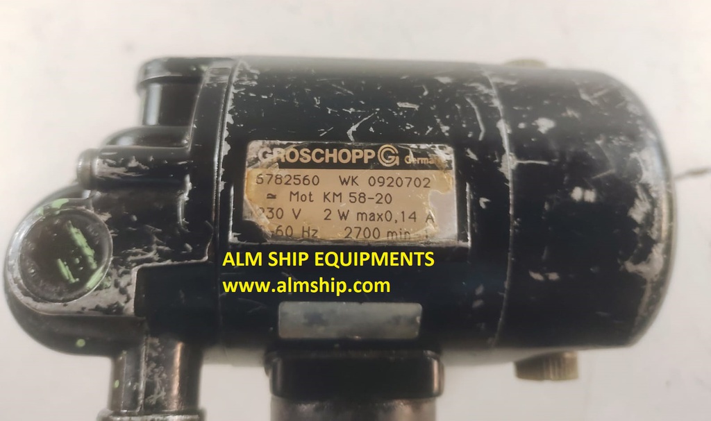 Groschopp 6782560 Governor Motor WK 0920702