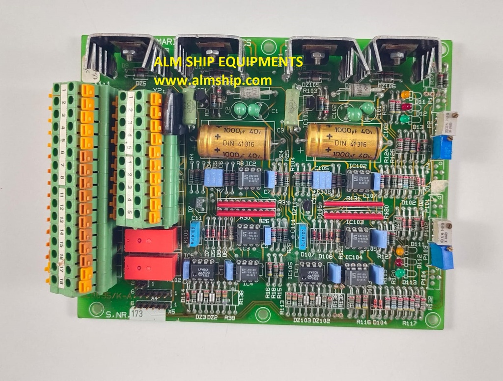 Ulstein Marine Electronics DC0035-A Printed Circuit Board