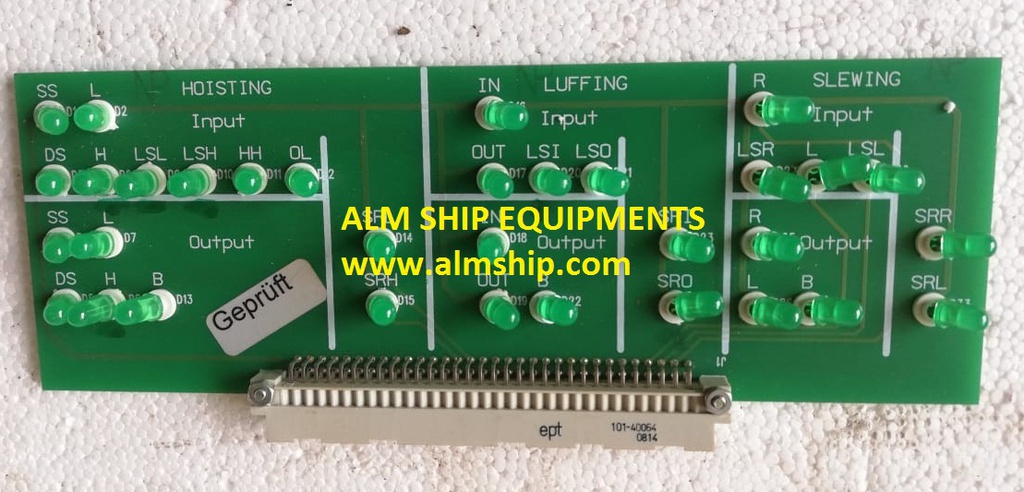 MACGREGOR HAGGLUNDS HS 4144555-001 PCB CARD DAMAGE