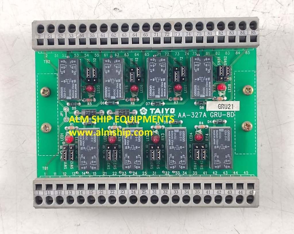 Taiyo AA-327A GRU-8D Pcb Card