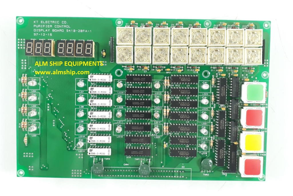 KT ELECTRIC 9410-20FA-1 DISPLAY BOARD