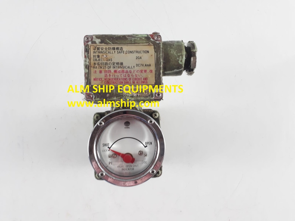 Oval Hydraulic Indicator PI-45B10 611.9 C.C USED