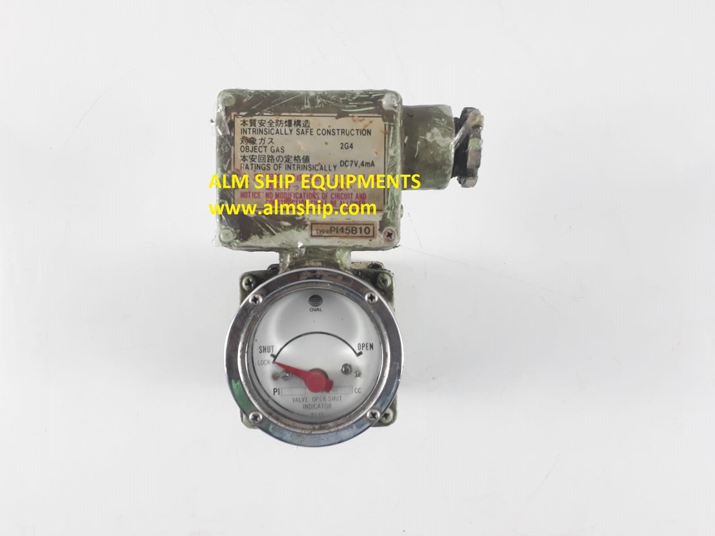 Oval Hydraulic Indicator PI-45B10 4246C.C USED