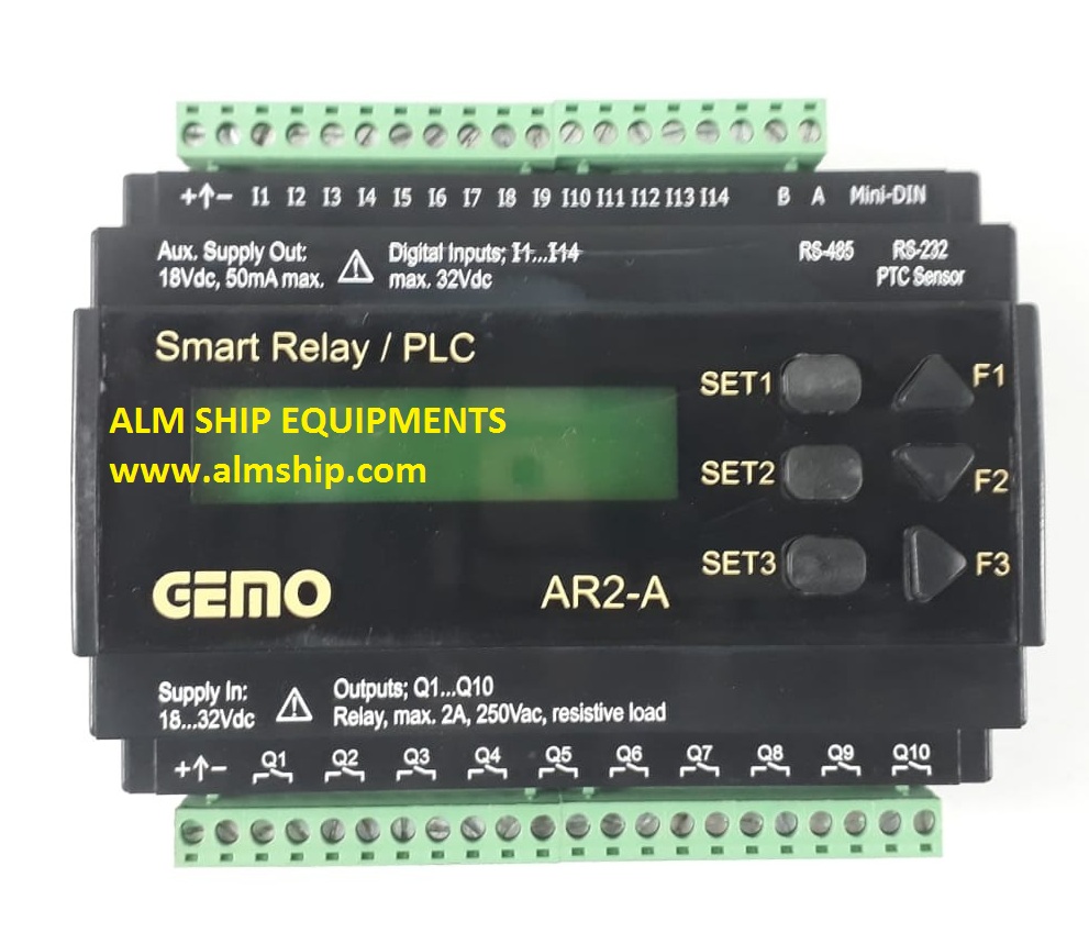 GEMO SMART RELAY/PLC AR2-A