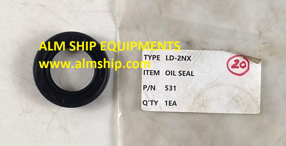 Oil Seal P/n 531 For Taiko Kikai LD-2NX