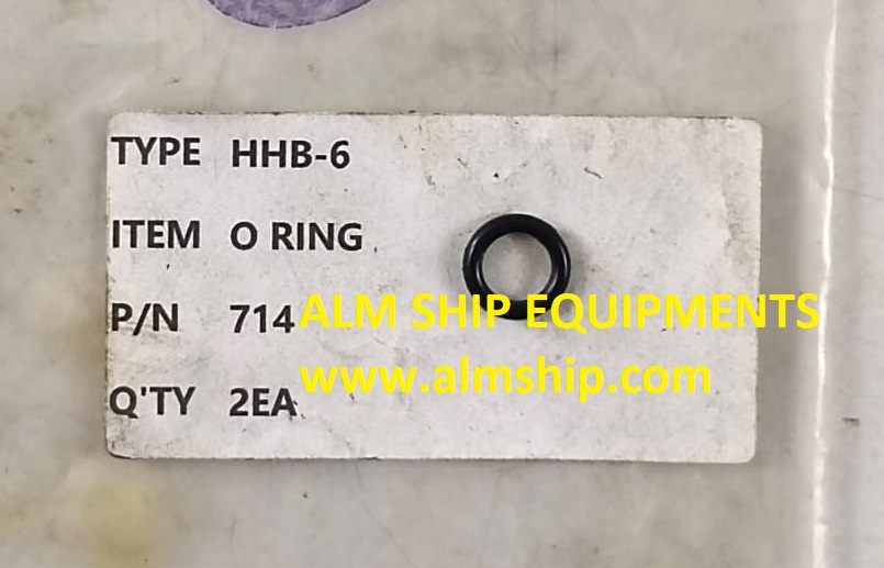 O-Ring P/n 714 For Taiko Kikai HHB-6