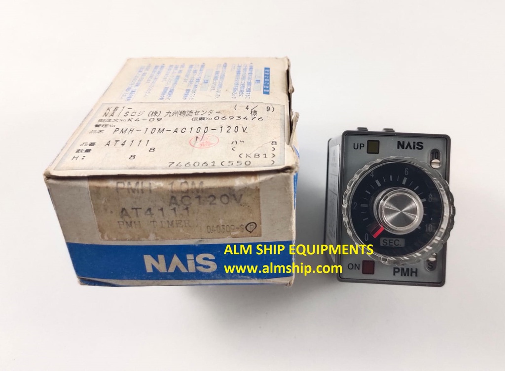 Nais PMH-10M-AC120V AT4111 PMH Timer